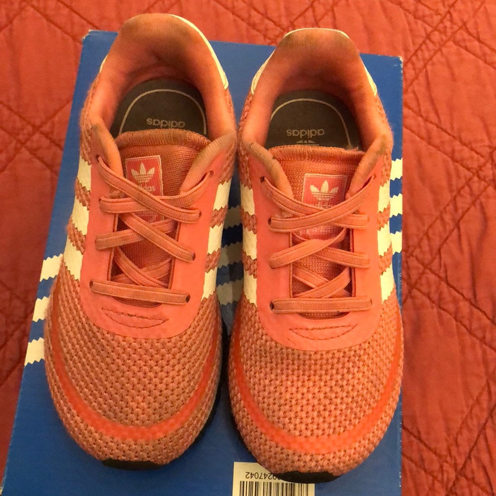 Adidas toddler girl casual sneakers- Size 8K